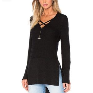 Free People Cross Cross Sweater